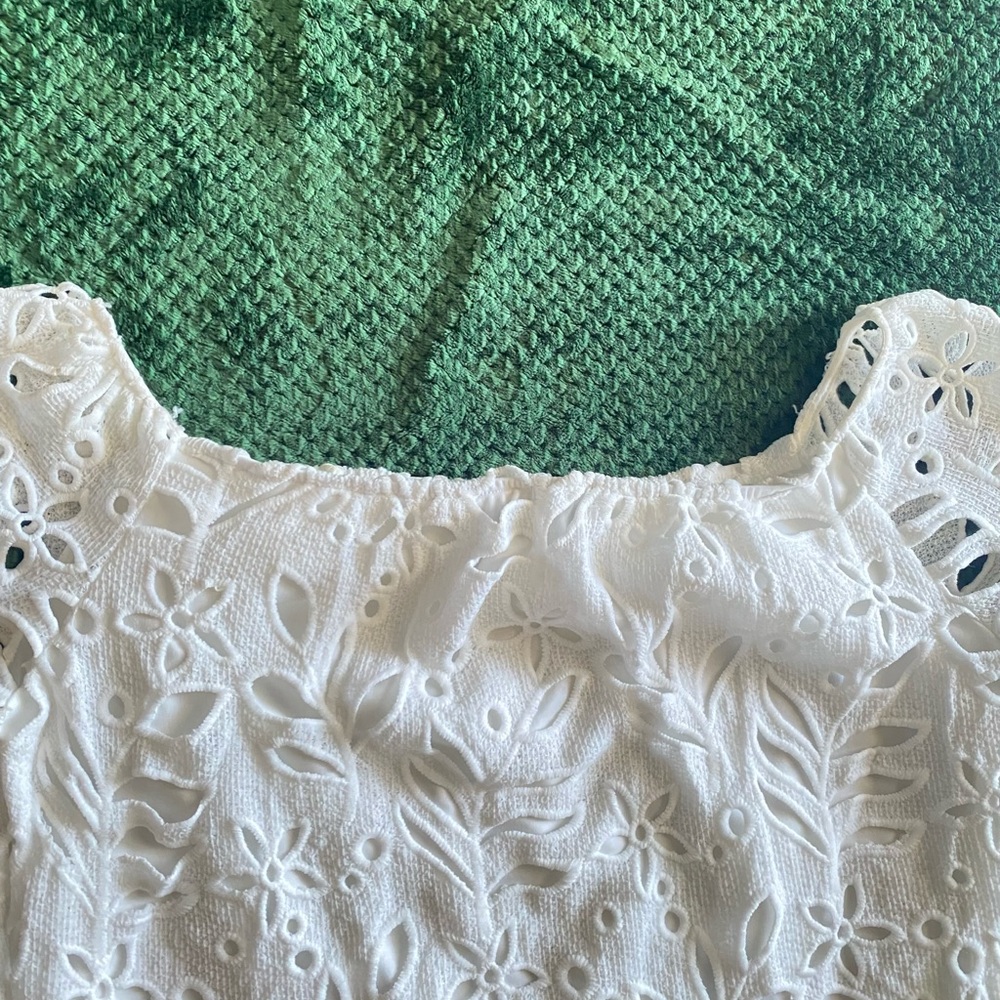 White Cocktail Dress - Picture 7 of 9